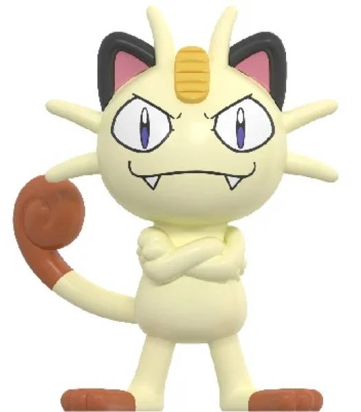 Mini figurines Pokémon Jessie, James ou Meowth Meowth