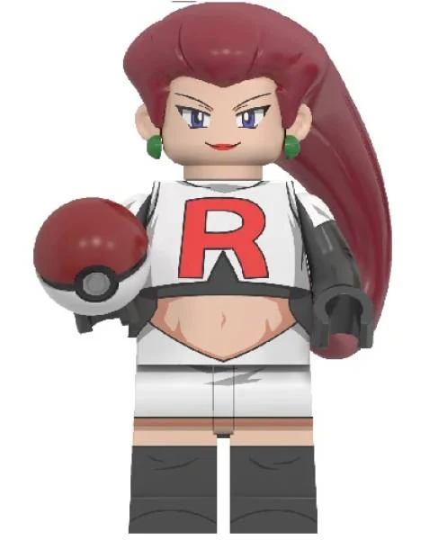 Mini figurines Pokémon Jessie, James ou Meowth Meowth