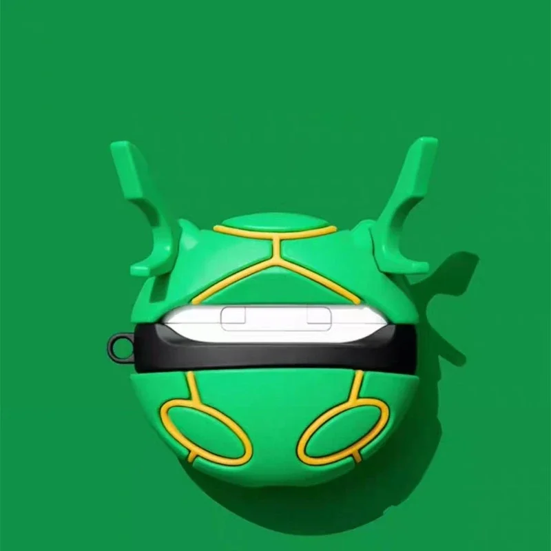 Étui de protection Rayquaza pour Apple AirPods 1, 2, 3 ou Airpods Pro