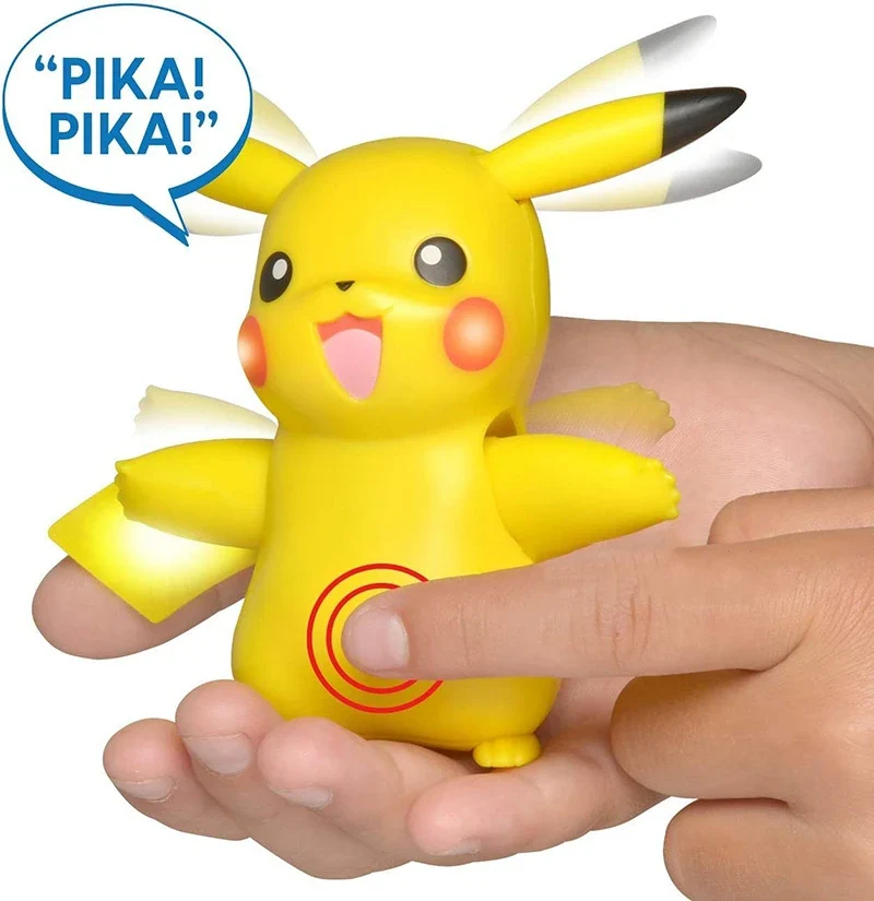 Figurines Pokémon parlant Pikachu ou Salamèche