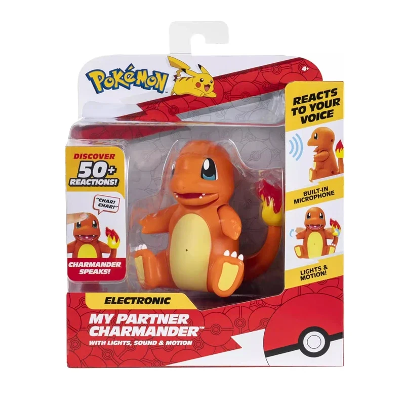 Figurines Pokémon parlant Pikachu ou Salamèche
