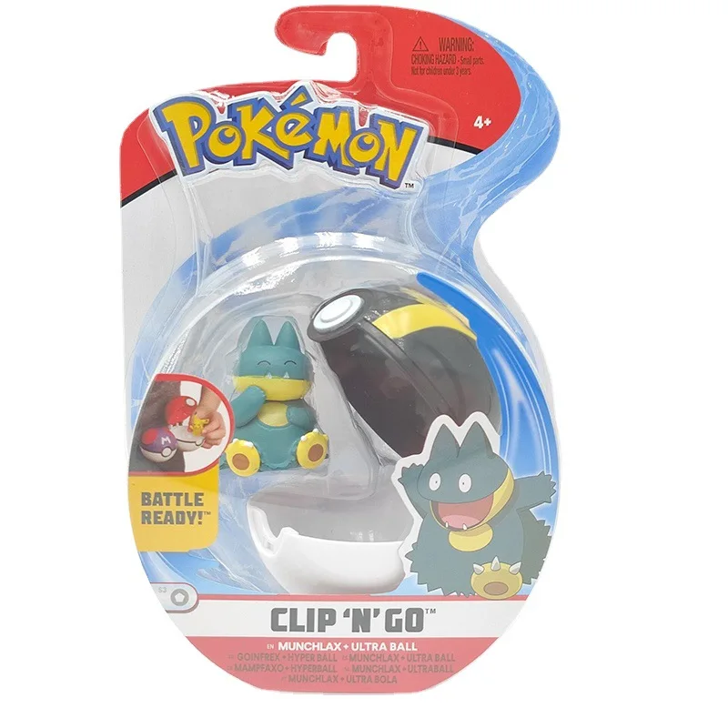 Wct Pokémon Clip'n Go figurine jouet avec Pokeball Jigglypuff