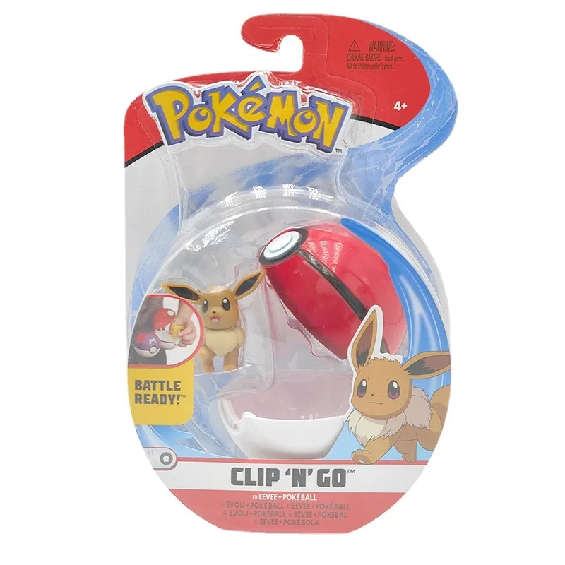 Wct Pokémon Clip'n Go figurine jouet avec Pokeball Jigglypuff
