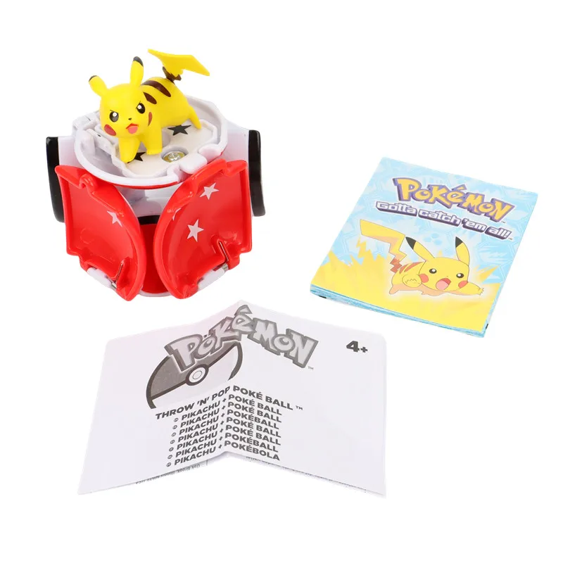 Figurines Pokémon de démarrage avec Poke Ball