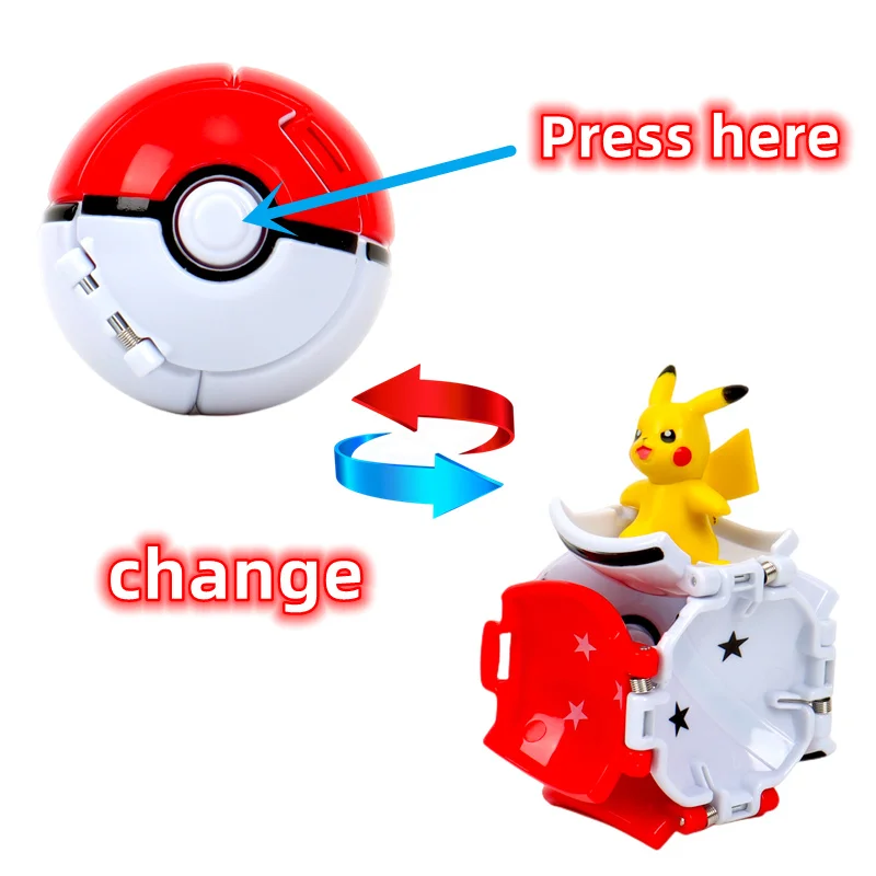 Figurines Pokémon de démarrage avec Poke Ball
