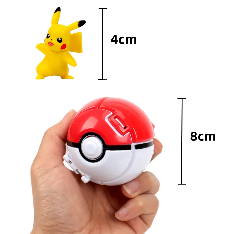 Figurines Pokémon de démarrage avec Poke Ball