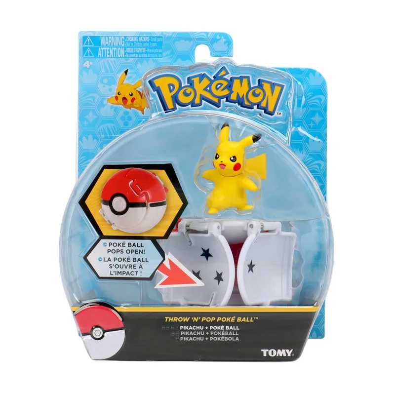 Figurines Pokémon de démarrage avec Poke Ball