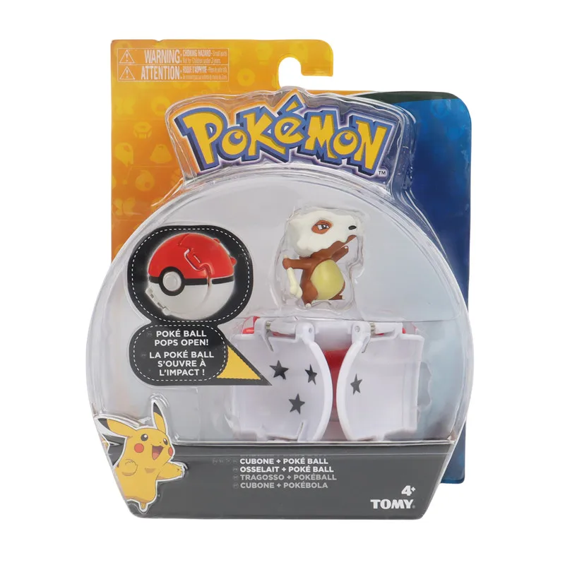 Figurines Pokémon de démarrage avec Poke Ball