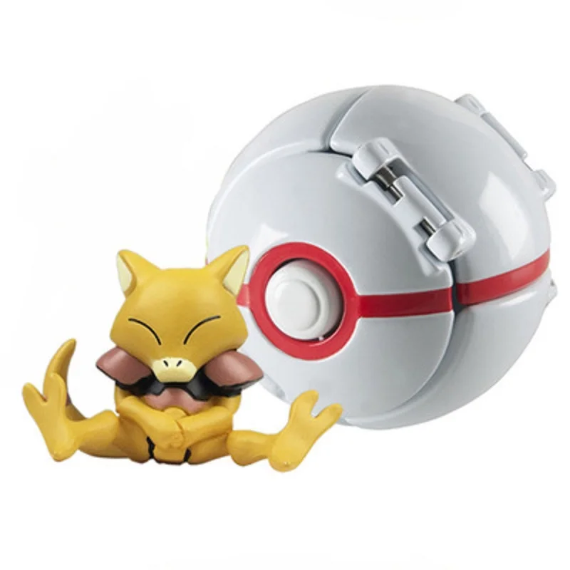 Pop'n throw Pokeballs avec figurine Pokémon