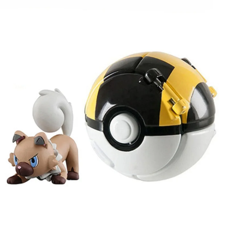 Pop'n throw Pokeballs avec figurine Pokémon
