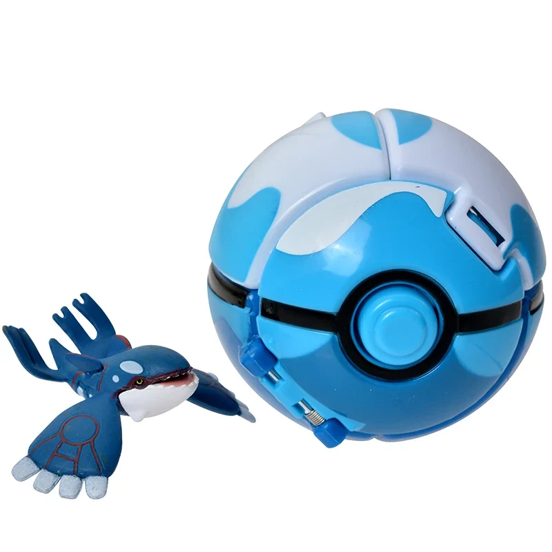 Pop'n throw Pokeballs avec figurine Pokémon