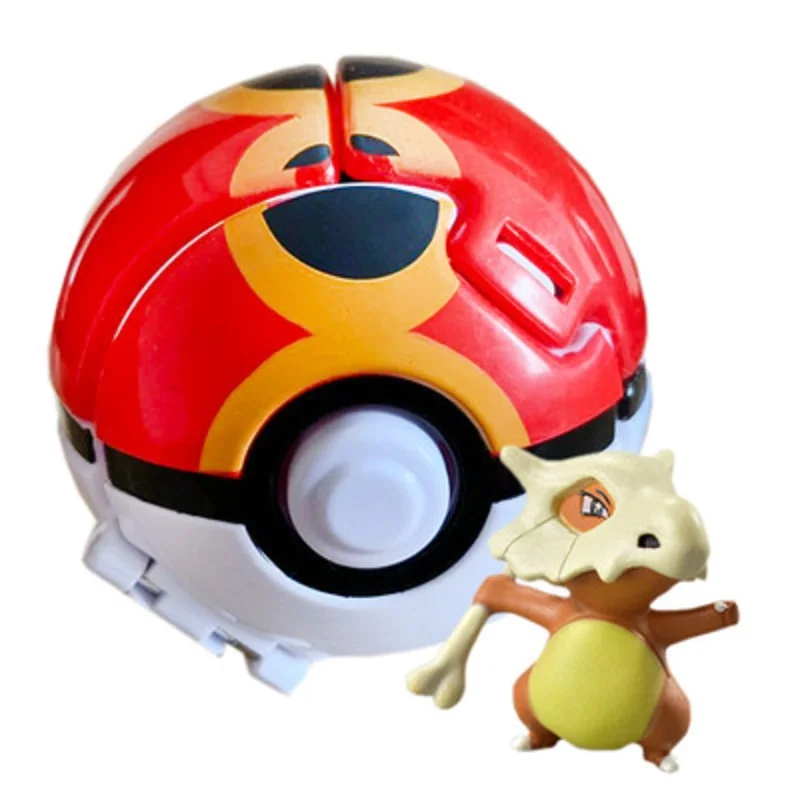 Pop'n throw Pokeballs avec figurine Pokémon