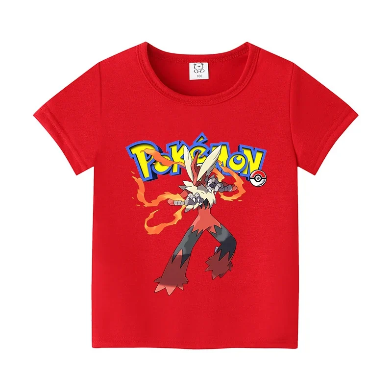 T-shirts enfants avec motif Pikachu ou Pokémon