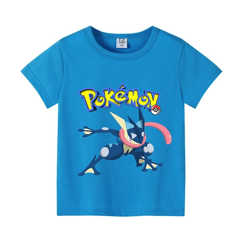 T-shirts enfants avec motif Pikachu ou Pokémon