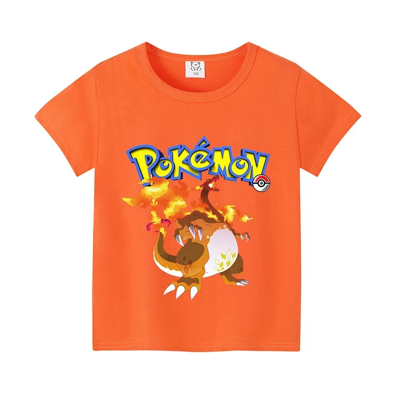 T-shirts enfants avec motif Pikachu ou Pokémon