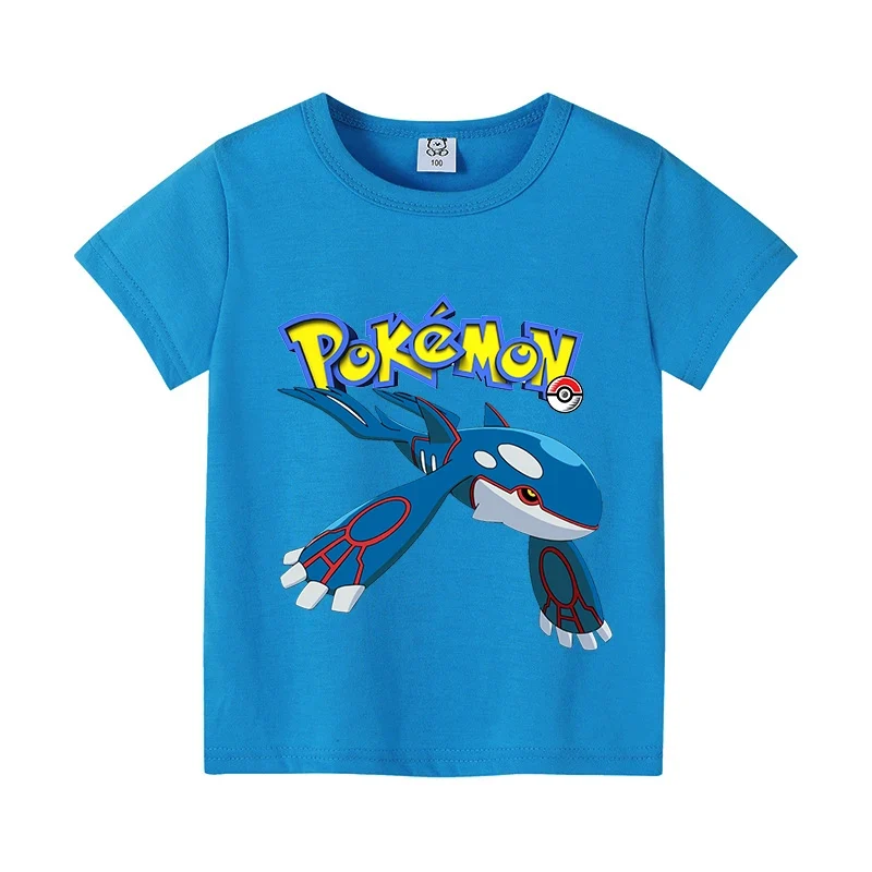 T-shirts enfants avec motif Pikachu ou Pokémon