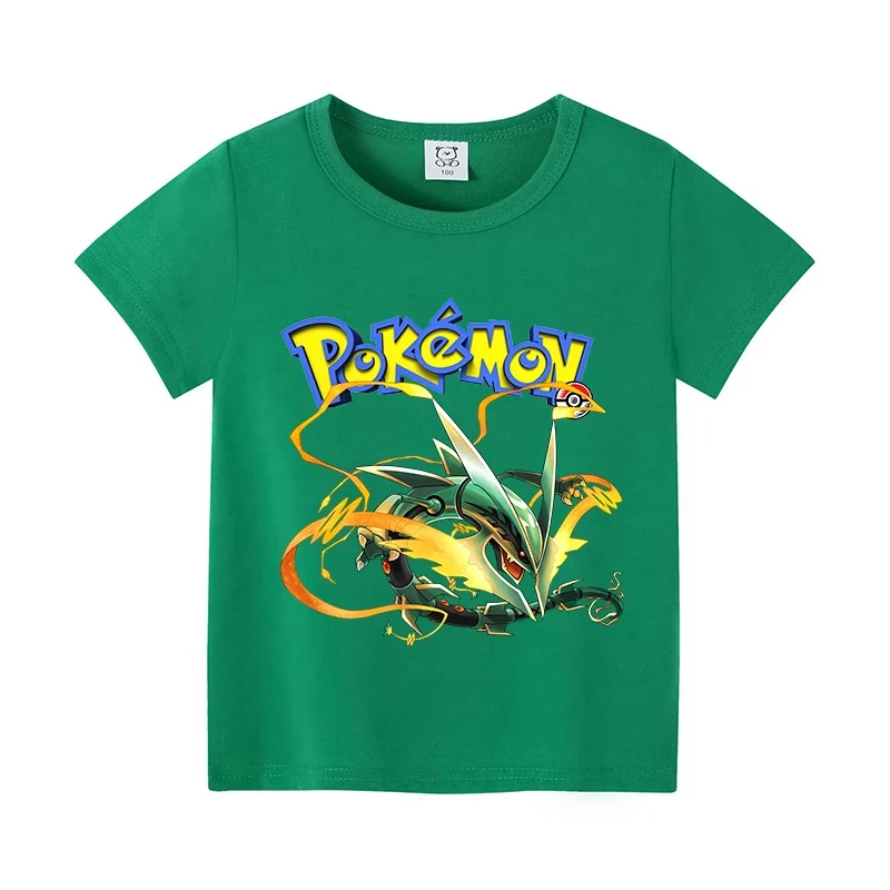 T-shirts enfants avec motif Pikachu ou Pokémon
