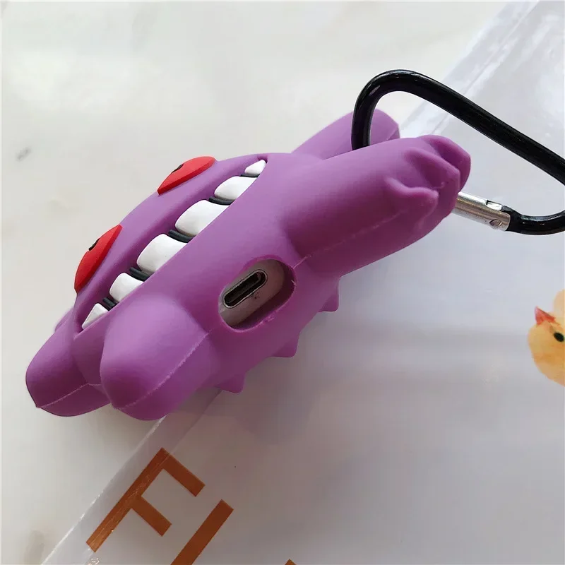 Étui de protection Pokemon 3D pour Airpods au look Gengar