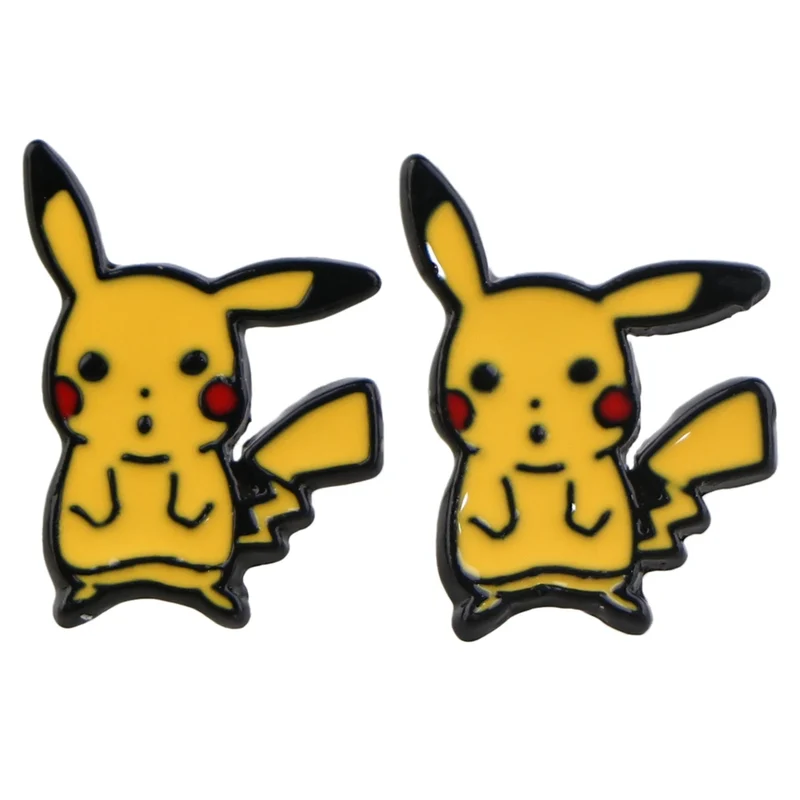 Boucles d'oreilles Pokémon avec de nombreux motifs différents.