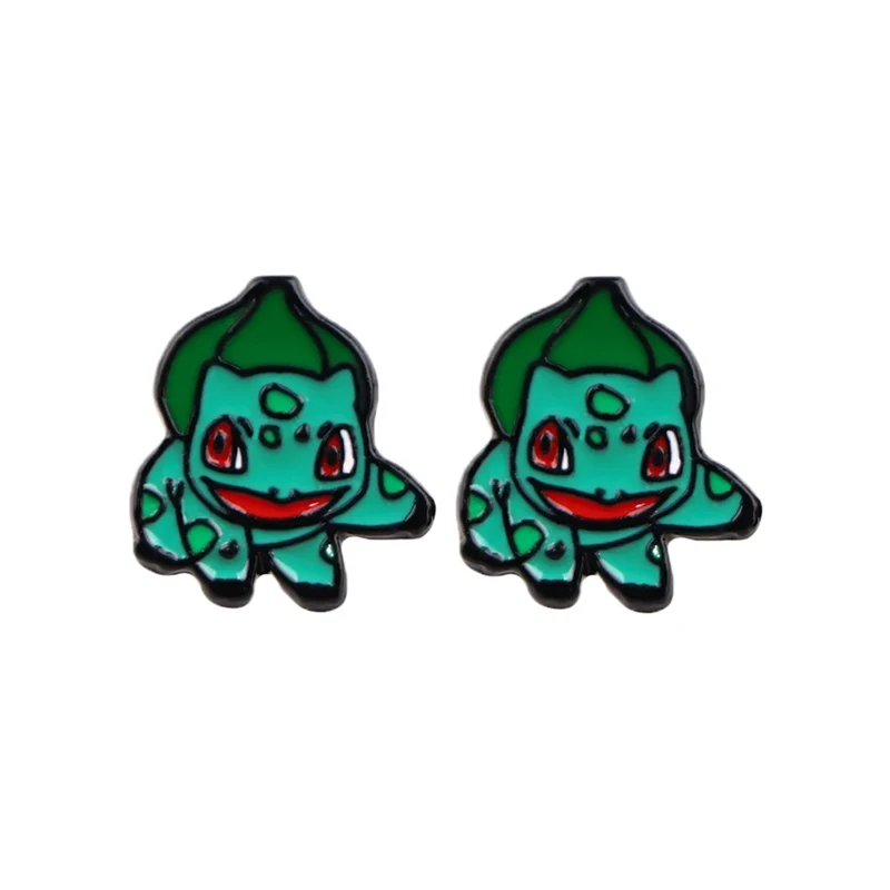 Boucles d'oreilles Pokémon avec de nombreux motifs différents.