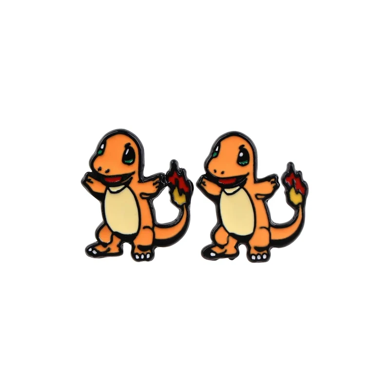 Boucles d'oreilles Pokémon avec de nombreux motifs différents.