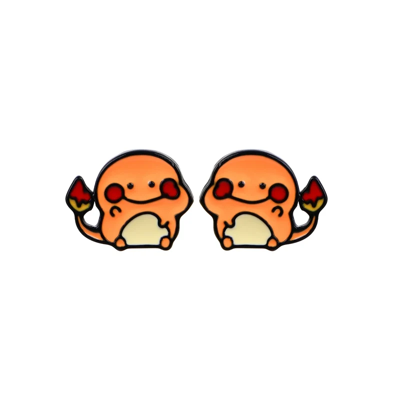 Boucles d'oreilles Pokémon avec de nombreux motifs différents.