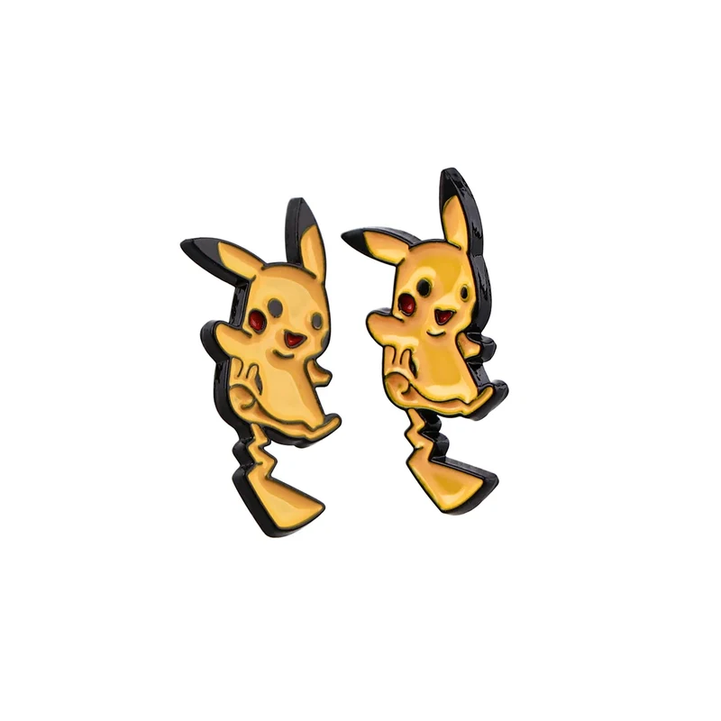 Boucles d'oreilles Pokémon avec de nombreux motifs différents.