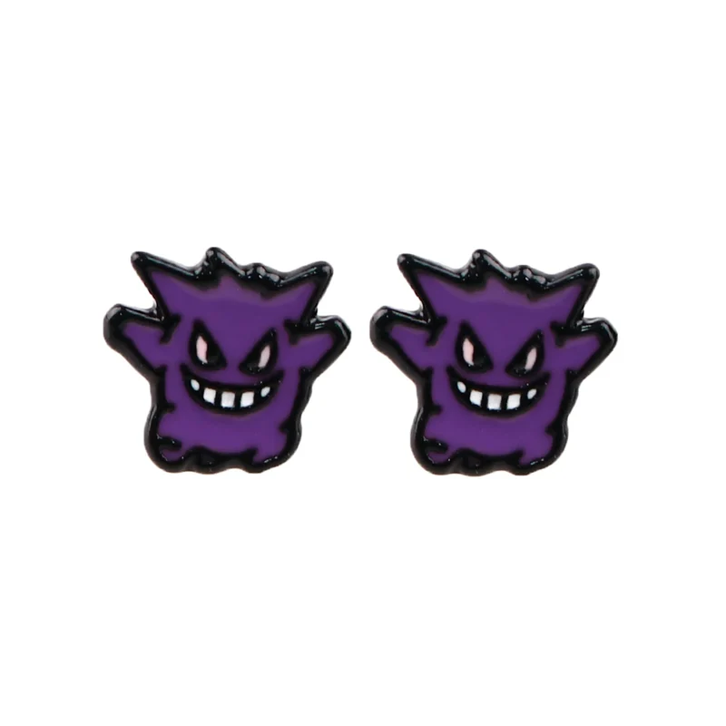 Boucles d'oreilles Pokémon avec de nombreux motifs différents.