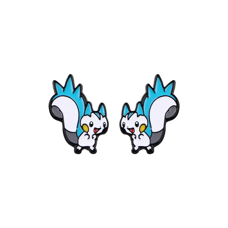 Boucles d'oreilles Pokémon avec de nombreux motifs différents.