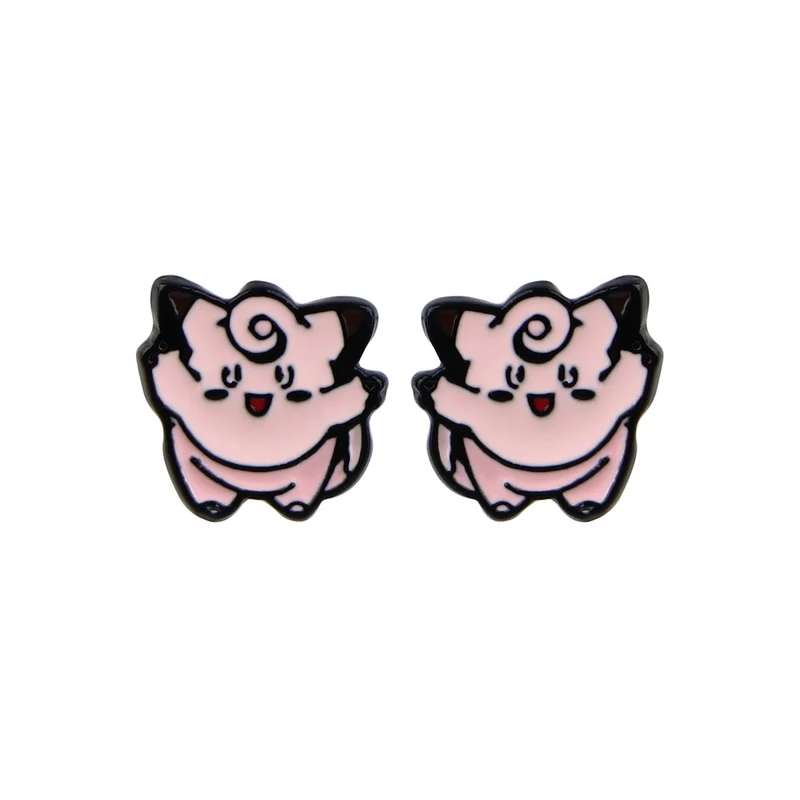 Boucles d'oreilles Pokémon avec de nombreux motifs différents.