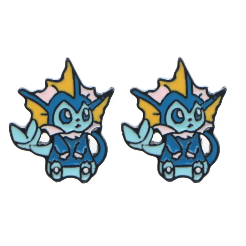 Boucles d'oreilles Pokémon avec de nombreux motifs différents.
