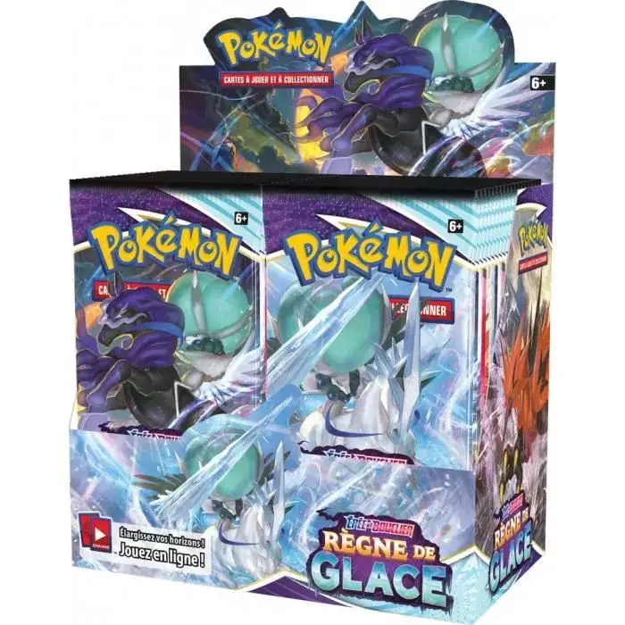 DISPLAY DE 36 BOOSTERS POKÉMON RÈGNE DE GLACE EB6 - FR