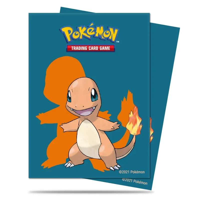 Pokémon - Protèges Cartes Standard - Salamèche - Par 65
