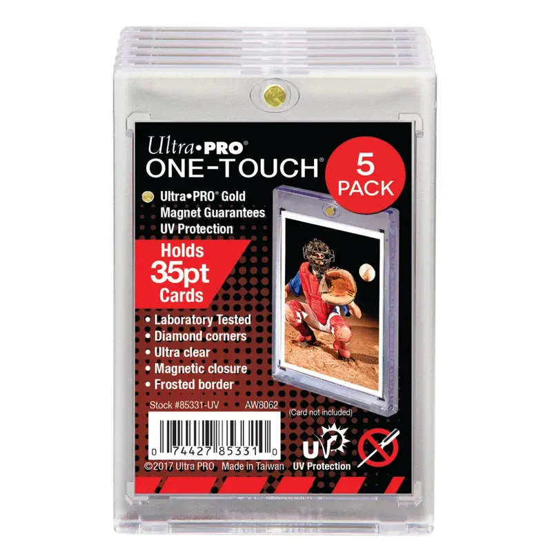 Ultra Pro – Magnetic Card Holder One-Touch 35pt UV – Pack de 5
