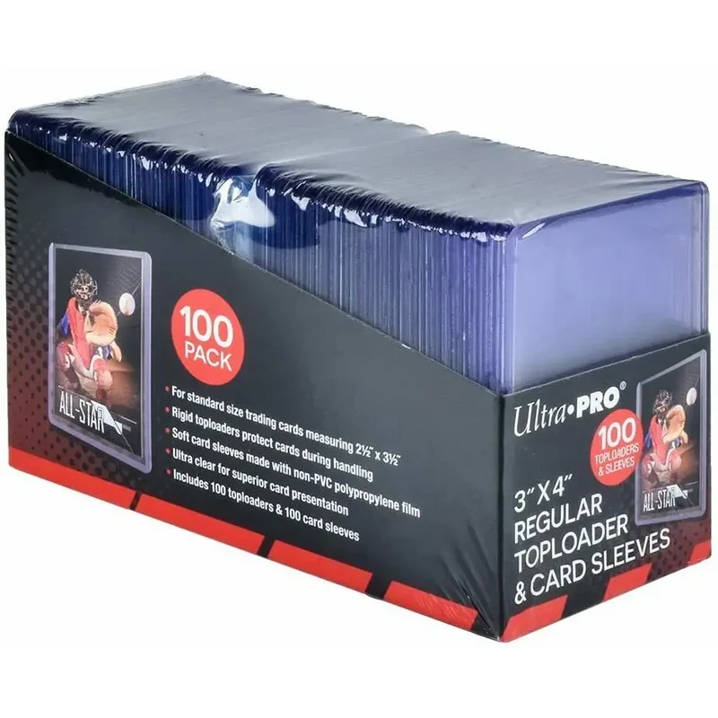 Ultra Pro – Pack Toploaders + Card Sleeves – 100 pièces