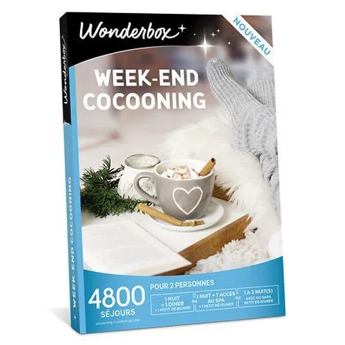 Coffret cadeau Wonderbox Week-end cocooning