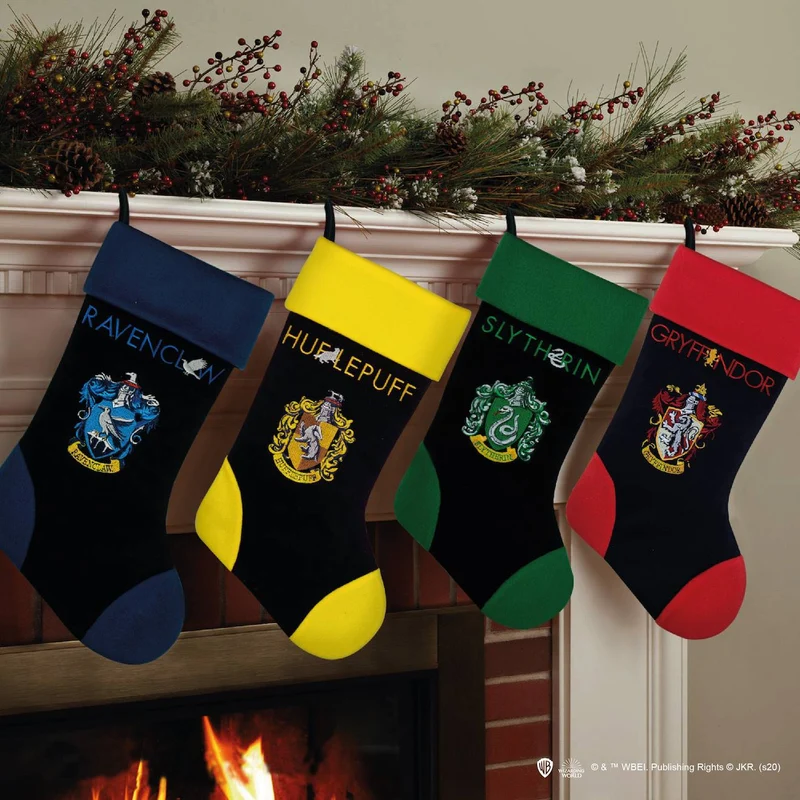Chaussette de Noël Poufsouffle - Harry Potter Noir
