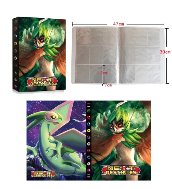 Album de cartes Pokémon pour 432 cartes au format A4 - de nombreux motifs Pokémon