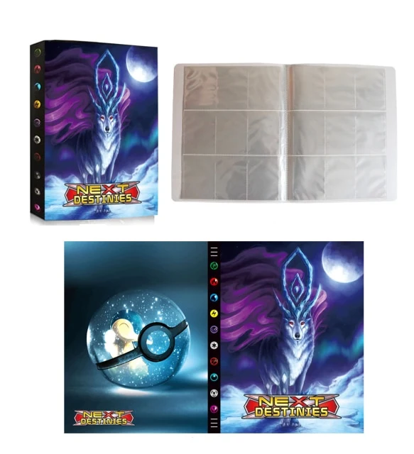 Album de cartes Pokémon pour 432 cartes au format A4 - de nombreux motifs Pokémon