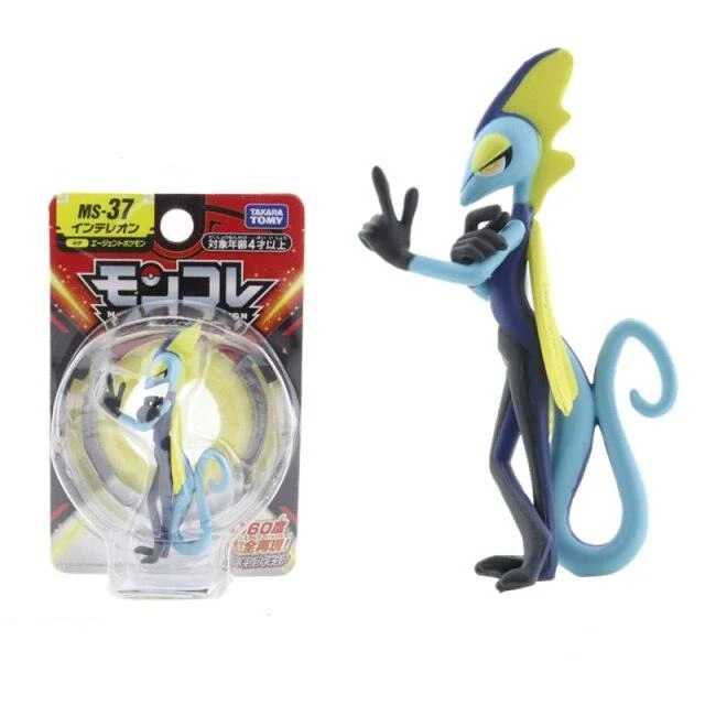 Moncolle Ex MS Series 3-5cm Mini Figurines Pokemon Résine