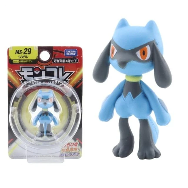 Moncolle Ex MS Series 3-5cm Mini Figurines Pokemon Résine