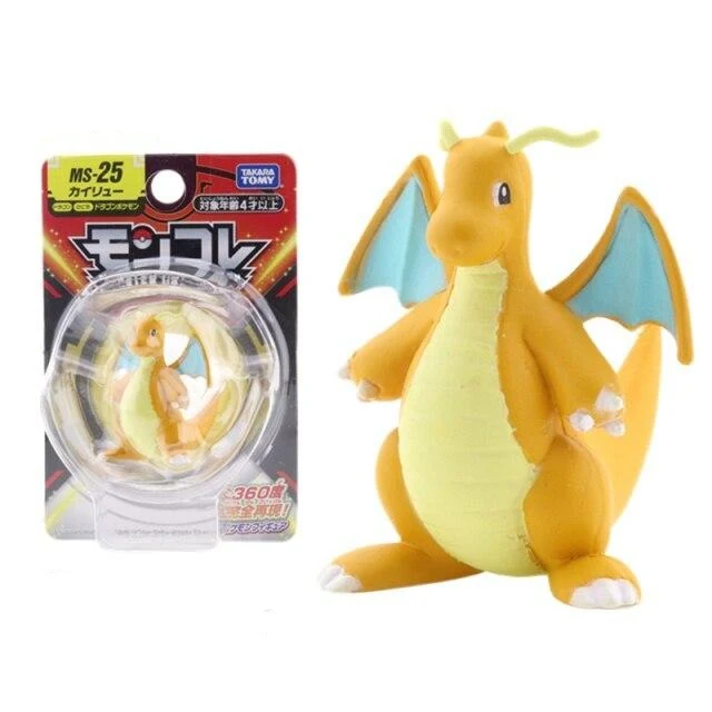 Moncolle Ex MS Series 3-5cm Mini Figurines Pokemon Résine