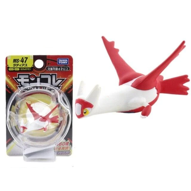 Moncolle Ex MS Series 3-5cm Mini Figurines Pokemon Résine