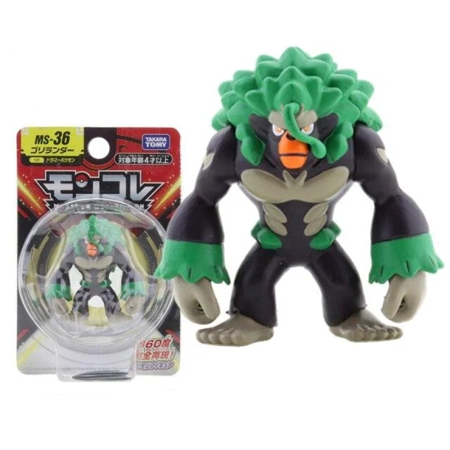 Moncolle Ex MS Series 3-5cm Mini Figurines Pokemon Résine