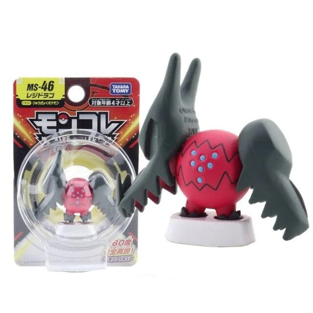 Moncolle Ex MS Series 3-5cm Mini Figurines Pokemon Résine