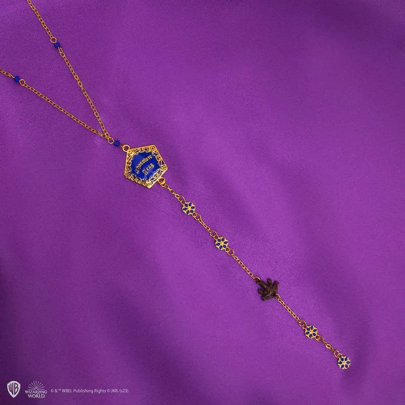 Collier Sautoir Chocogrenouille - Harry Potter Or