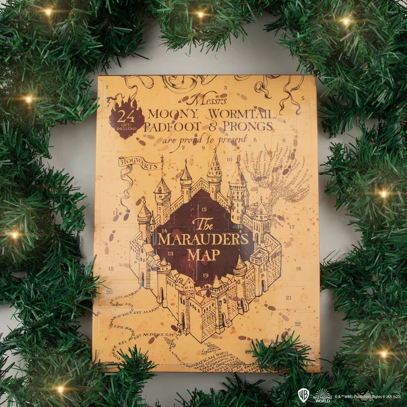 Calendrier de L'avent Carte du Maraudeur - Harry Potter Beige