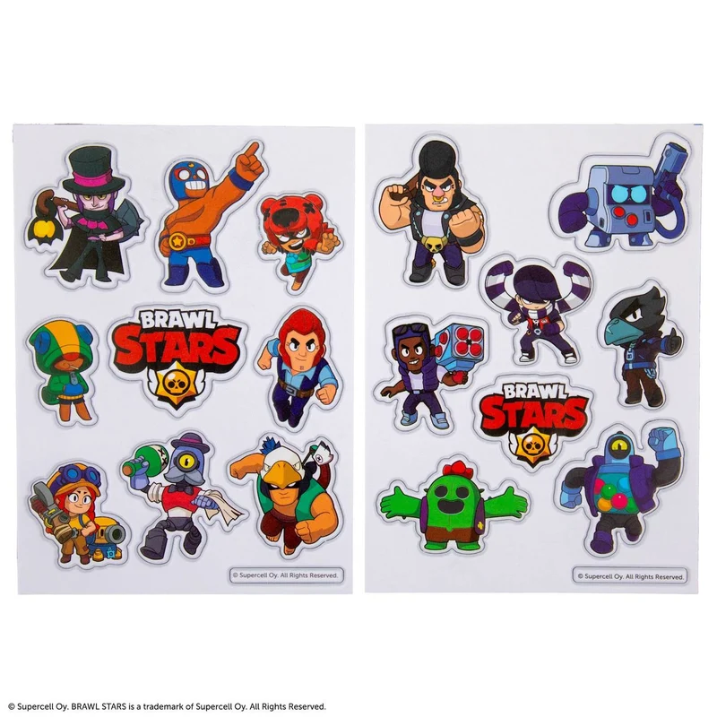 Autocollants 3D - Brawl Stars Multicolore