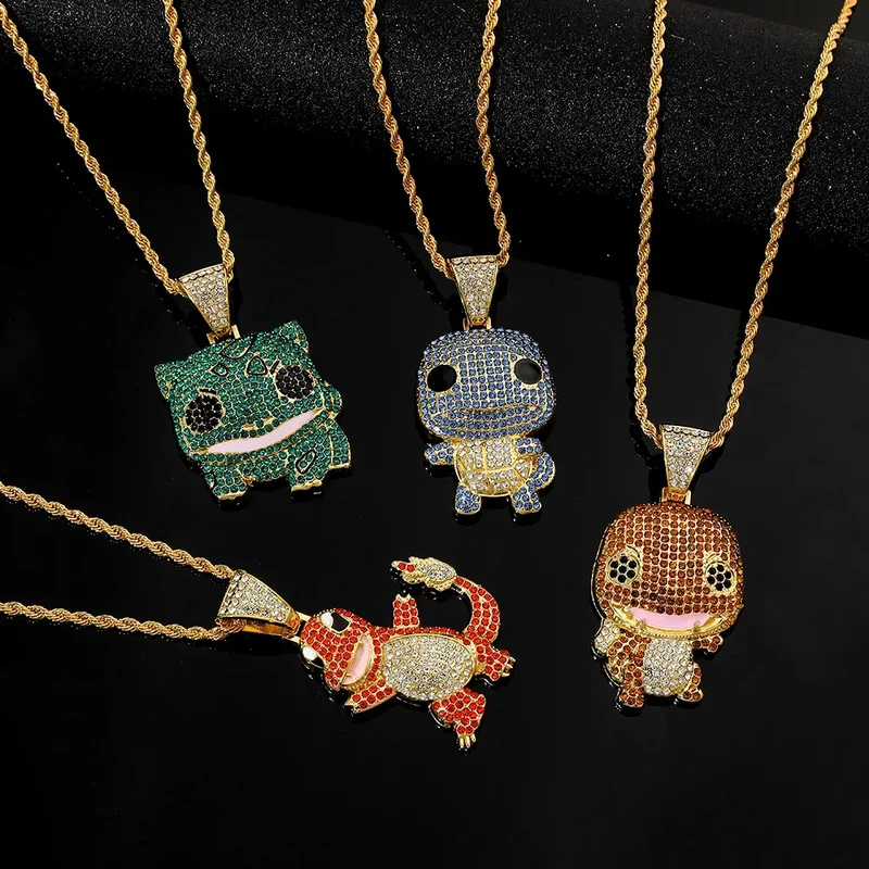 Colliers Pokemon Bling bling élégants - de nombreux motifs