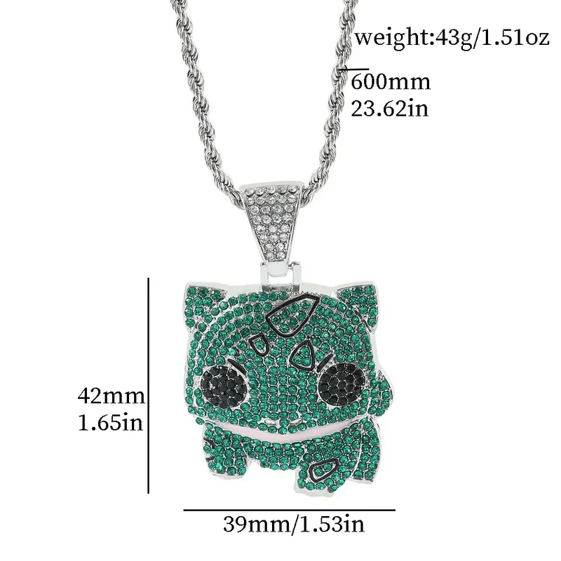 Colliers Pokemon Bling bling élégants - de nombreux motifs